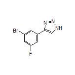 4-(3-溴-5-氟苯基)-1H-1,2,3-三唑