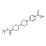 4-[4-(1-Boc-4-哌啶基)-1-哌嗪基]苯甲酸