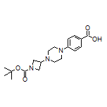 4-[4-(1-Boc-3-氮杂环丁基)-1-哌嗪基]苯甲酸