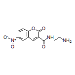 N-(2-氨基乙基)-6-硝基-2-氧代-2H-色烯-3-甲酰胺