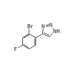 4-(2-溴-4-氟苯基)-1H-1,2,3-三唑