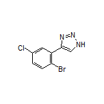 4-(2-溴-5-氯苯基)-1H-1,2,3-三唑