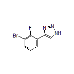 4-(3-溴-2-氟苯基)-1H-1,2,3-三唑