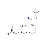 2-(1-Boc-1,2,3,4-四氢-6-喹啉基)乙酸