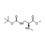 (S)-3-(Boc-氨基)-2-(甲氨基)丙酸甲酯