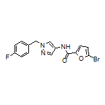 5-溴-N-[1-(4-氟苄基)-4-吡唑基]呋喃-2-甲酰胺