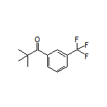 2,2-二甲基-1-[3-(三氟甲基)苯基]-1-丙酮