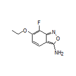 3-氨基-6-乙氧基-7-氟苯并异噁唑
