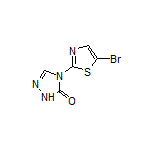 4-(5-溴-2-噻唑基)-1H-1,2,4-三唑-5(4H)-酮