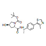 (2S,4R)-1-Boc-4-羟基-N-[(S)-1-[4-(4-甲基-5-噻唑基)苯基]乙基]吡咯烷-2-甲酰胺