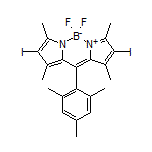 5,5-二氟-2,8-二碘-10-均三甲苯基-1,3,7,9-四甲基-5H-二吡咯并[1,2-c:2’,1’-f][1,3,2]二氮杂环己硼烷-4-鎓-5-盐