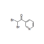 2,2-二溴-1-(3-吡啶基)乙酮