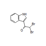 2,2-二溴-1-(3-吲哚基)乙酮