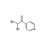2,2-二溴-1-(4-吡啶基)乙酮