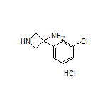 3-氨基-3-(3-氯苯基)氮杂环丁烷盐酸盐
