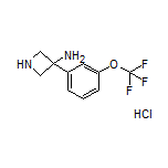 3-氨基-3-[3-(三氟甲氧基)苯基]氮杂环丁烷盐酸盐