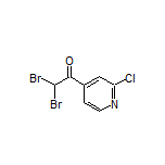 2,2-二溴-1-(2-氯-4-吡啶基)乙酮