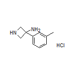 3-氨基-3-(间甲苯基)氮杂环丁烷盐酸盐