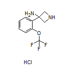 3-氨基-3-[2-(三氟甲氧基)苯基]氮杂环丁烷盐酸盐