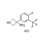 3-氨基-3-[4-氟-3-(三氟甲基)苯基]氮杂环丁烷盐酸盐