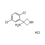 3-氨基-3-(2,5-二氯苯基)氮杂环丁烷盐酸盐