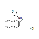 3-氨基-3-(2-甲基-1-萘基)氮杂环丁烷盐酸盐
