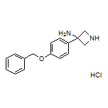 3-氨基-3-[4-(苄氧基)苯基]氮杂环丁烷盐酸盐