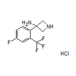 3-氨基-3-[4-氟-2-(三氟甲基)苯基]氮杂环丁烷盐酸盐