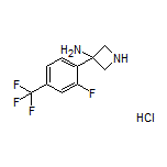 3-氨基-3-[2-氟-4-(三氟甲基)苯基]氮杂环丁烷盐酸盐
