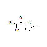 2,2-二溴-1-(5-甲基-2-噻吩基)乙酮