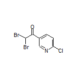 2,2-二溴-1-(6-氯-3-吡啶基)乙酮