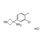 3-氨基-3-(3-氯-4-甲基苯基)氮杂环丁烷盐酸盐