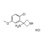 3-氨基-3-(2-氯-5-甲氧基苯基)氮杂环丁烷盐酸盐