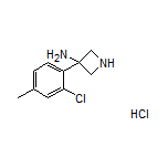3-氨基-3-(2-氯-4-甲基苯基)氮杂环丁烷盐酸盐