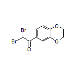 2,2-二溴-1-(2,3-二氢苯并[b][1,4]二噁英-6-基)乙酮