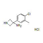 3-氨基-3-(4-氯-3-甲基苯基)氮杂环丁烷盐酸盐