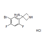 3-氨基-3-(5-溴-2,4-二氟苯基)氮杂环丁烷盐酸盐