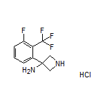 3-氨基-3-[3-氟-2-(三氟甲基)苯基]氮杂环丁烷盐酸盐