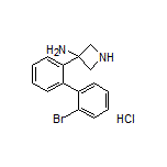 3-氨基-3-(2’-溴-2-联苯基)氮杂环丁烷盐酸盐