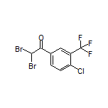 2,2-二溴-4-氯-3-(三氟甲基)苯乙酮
