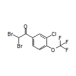 2,2-二溴-3-氯-4-(三氟甲氧基)苯乙酮