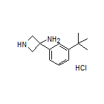 3-氨基-3-[3-(叔丁基)苯基]氮杂环丁烷盐酸盐