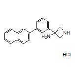 3-氨基-3-[3-(2-萘基)苯基]氮杂环丁烷盐酸盐