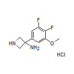 3-氨基-3-(3,4-二氟-5-甲氧基苯基)氮杂环丁烷盐酸盐