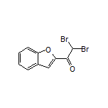 1-(2-苯并呋喃基)-2,2-二溴乙酮