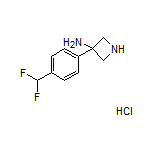 3-氨基-3-[4-(二氟甲基)苯基]氮杂环丁烷盐酸盐