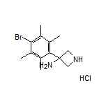 3-氨基-3-(4-溴-2,3,5,6-四甲基苯基)氮杂环丁烷盐酸盐