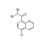 2,2-二溴-1-(5-氯-8-喹啉基)乙酮