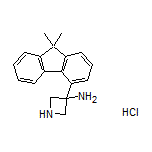 3-氨基-3-(9,9-二甲基-9H-芴-4-基)氮杂环丁烷盐酸盐