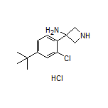 3-氨基-3-[4-(叔丁基)-2-氯苯基]氮杂环丁烷盐酸盐